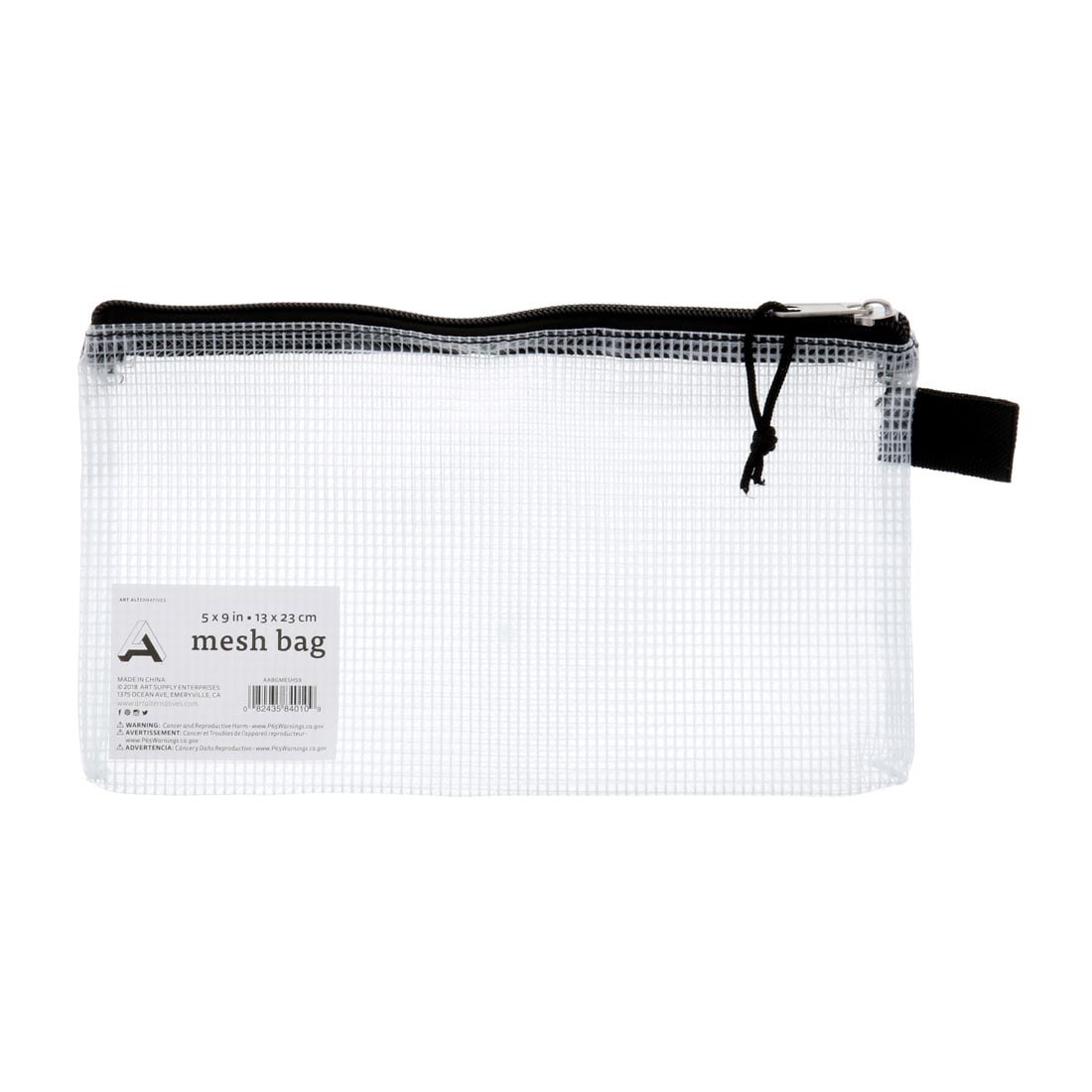 Art Alternatives Mesh Bag With Zipper