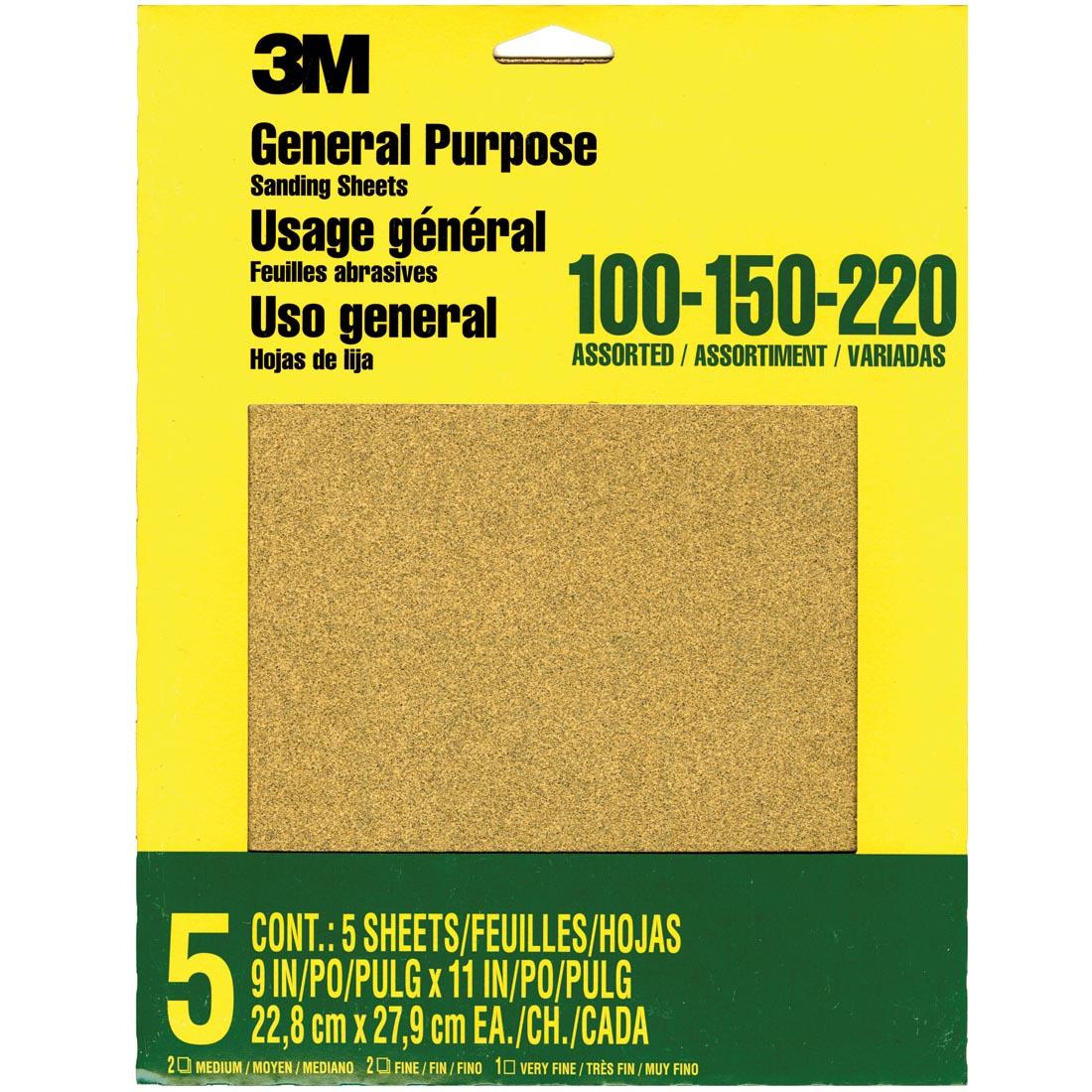 3M General Purpose Sandpaper Assortment