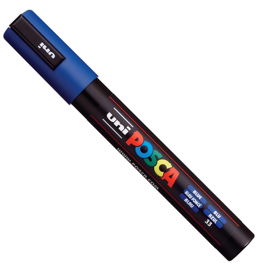 Blue Posca Medium Point Paint Marker