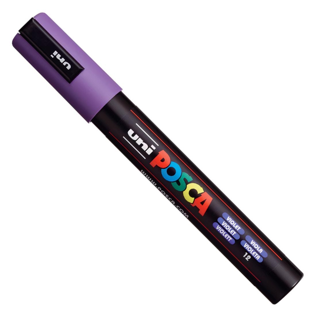 Violet Posca Medium Point Paint Marker