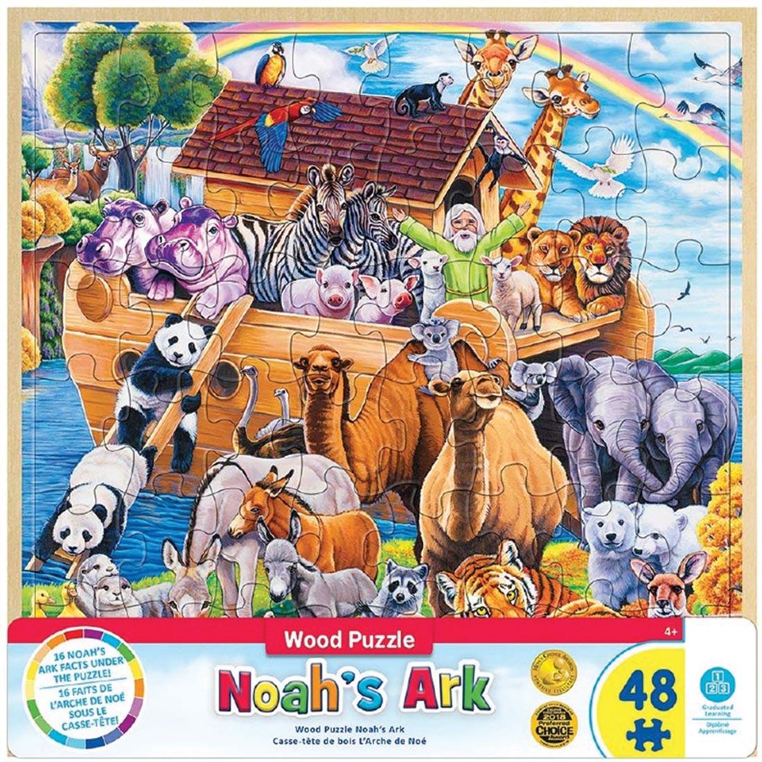 Noah's Ark 48-Piece Wooden Puzzle By MasterPieces