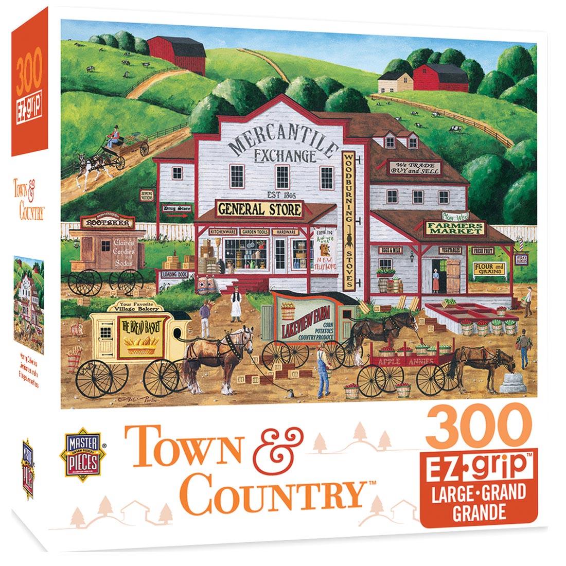 Town & Country Series Morning Deliveries 300-Piece EZ Grip Puzzle by MasterPieces