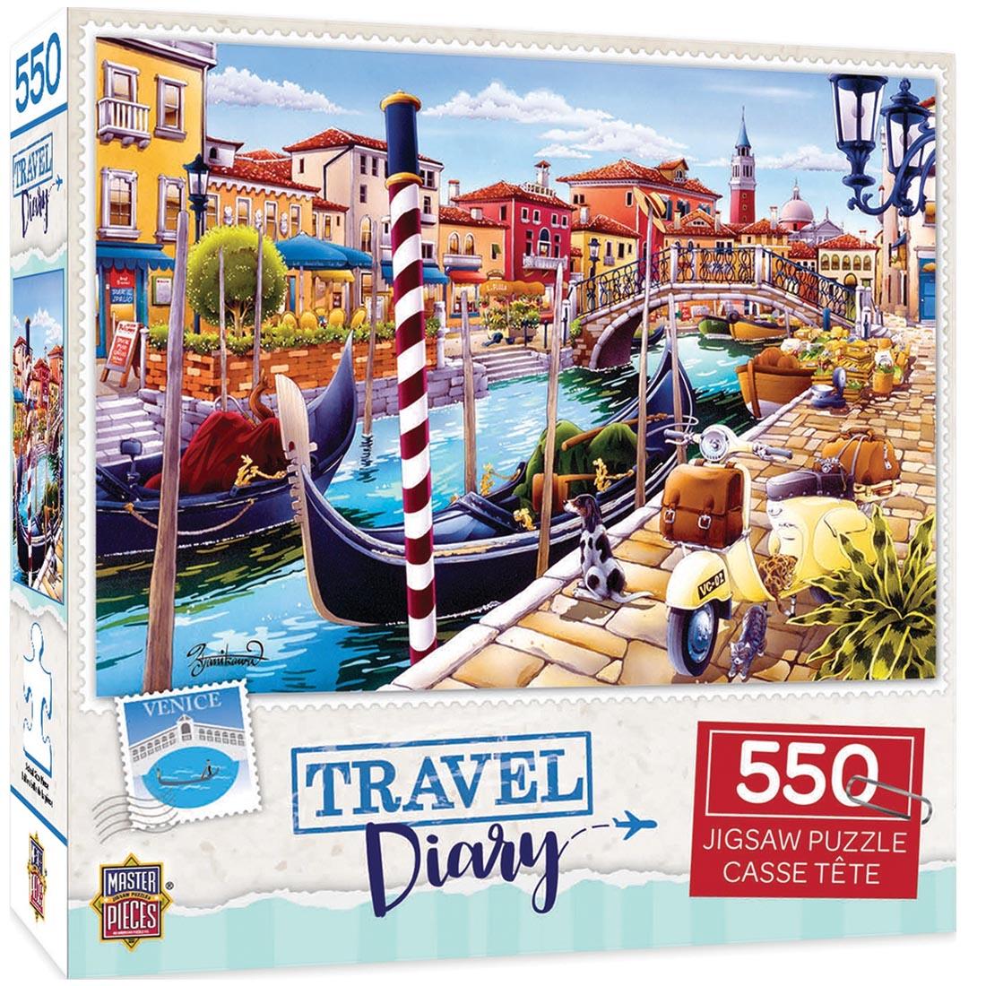 Travel Diary Series Venice 550-Piece Puzzle by MasterPieces