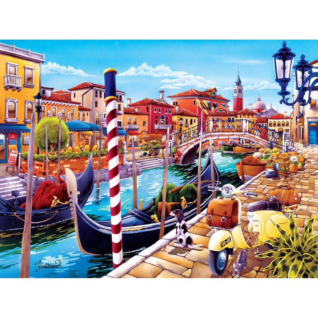 Travel Diary Series Venice 550-Piece Puzzle by MasterPieces