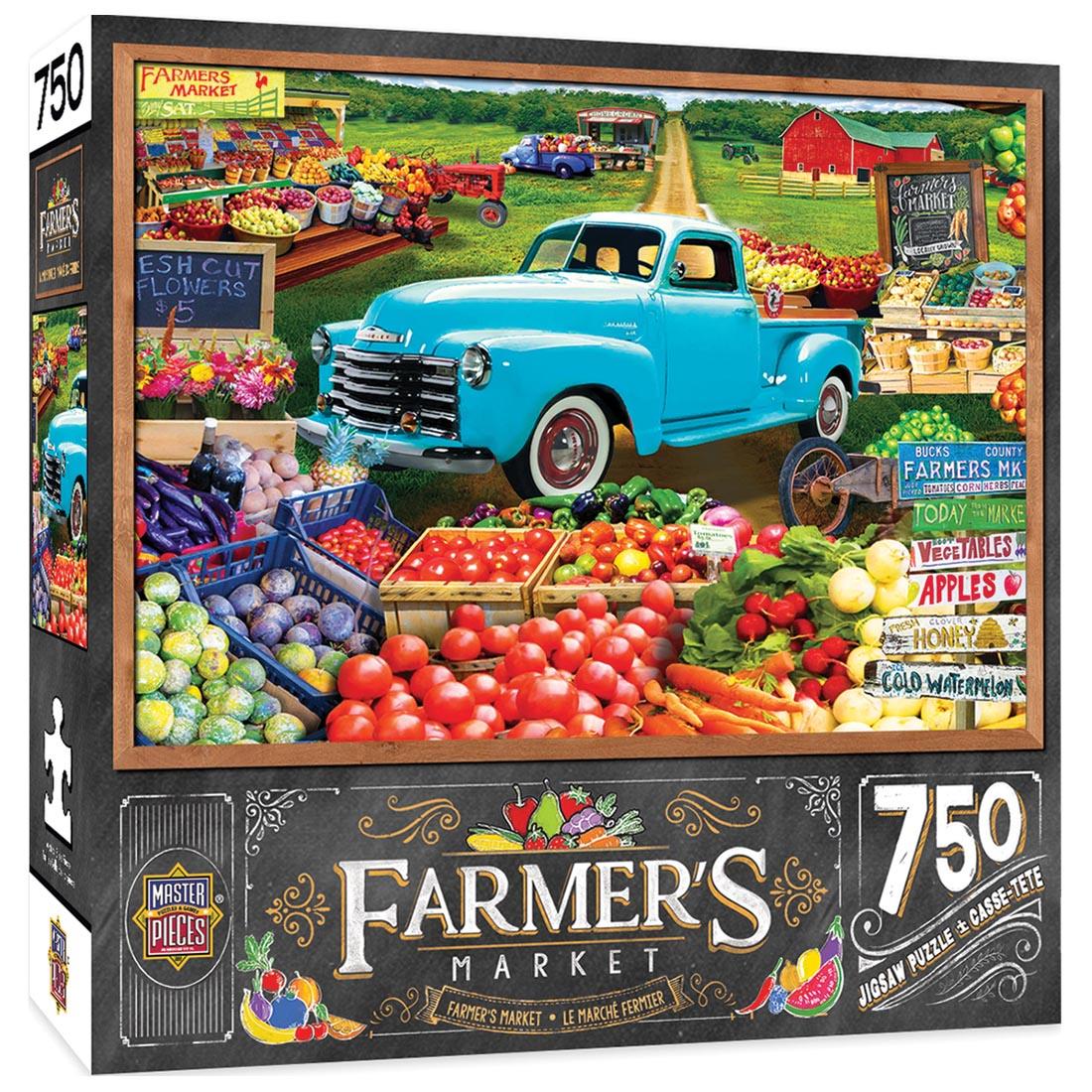 Farmers Market Series Locally Grown 750-Piece Puzzle by MasterPieces