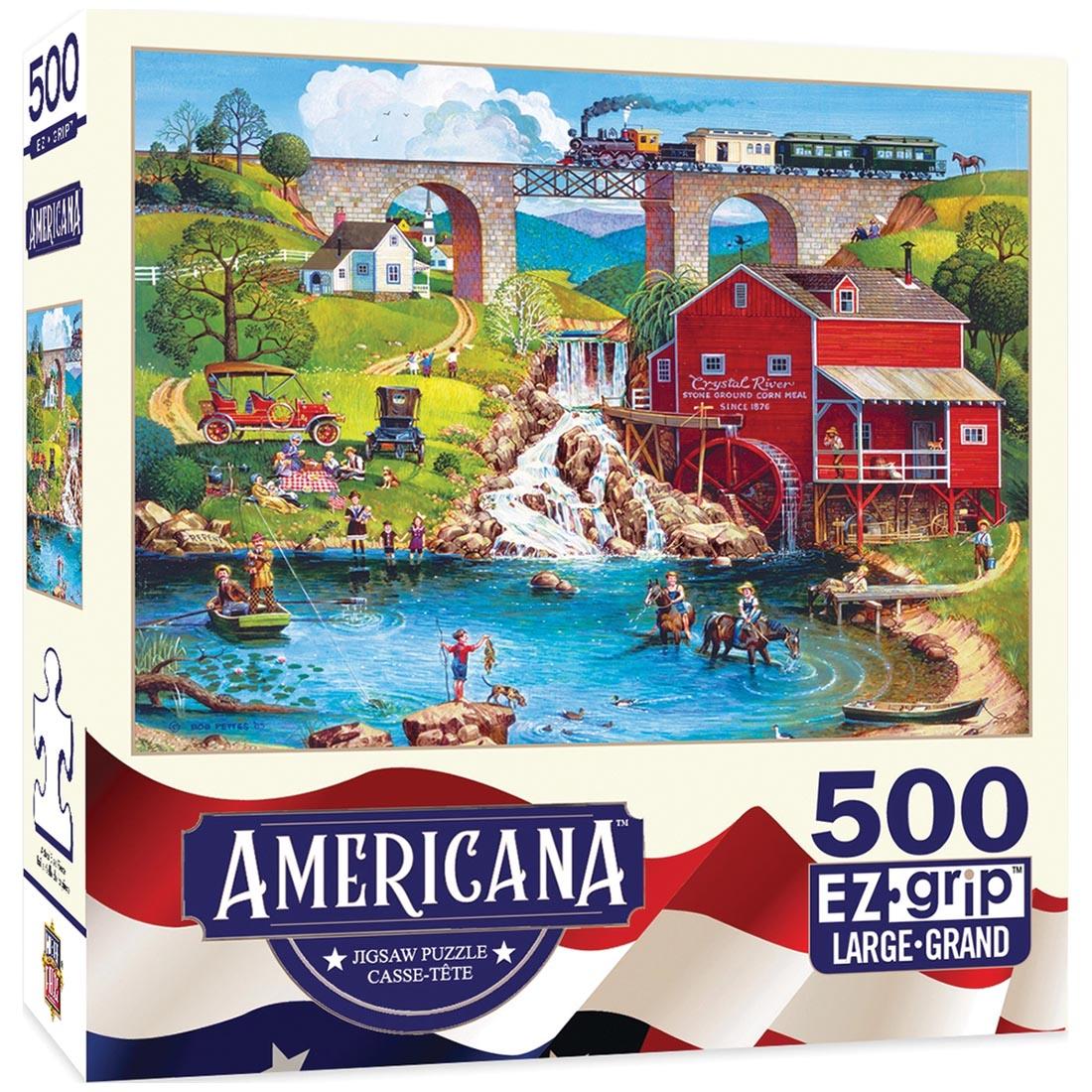 Americana Series Labor Day 1909 500-Piece EZ Grip Puzzle by MasterPieces