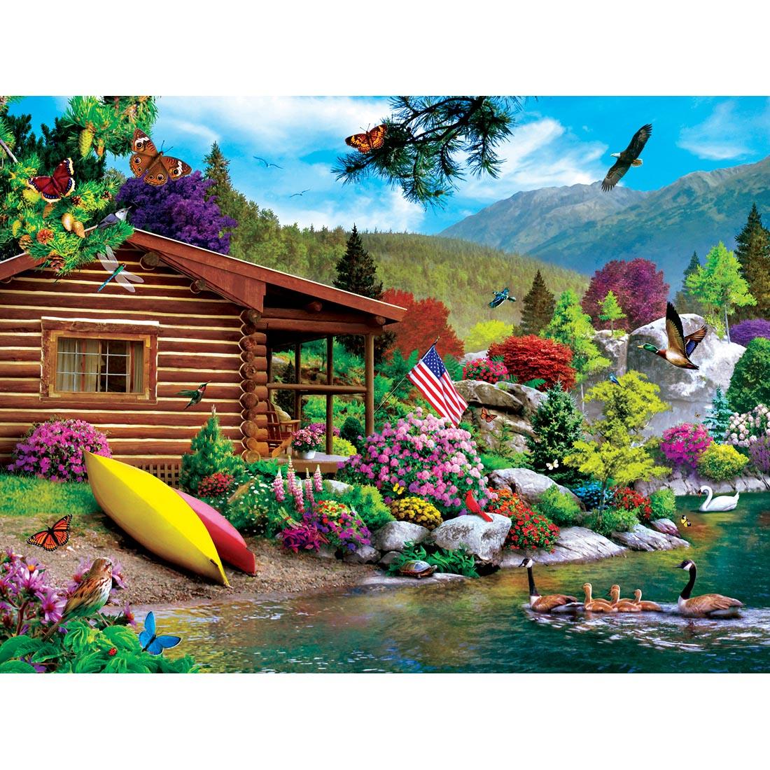 Lazy Days Series Free To Fly 750-Piece Puzzle by MasterPieces