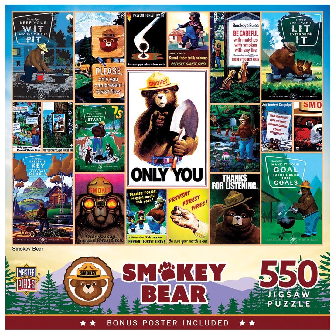 Smokey Bear 550-Piece Puzzle by MasterPieces