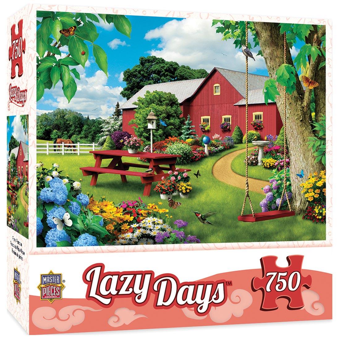 Lazy Days Series Picnic Paradise 750-Piece Puzzle by MasterPieces