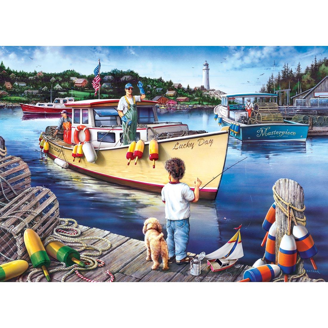 Childhood Dreams Series Lucky Day 1000-Piece Puzzle by MasterPieces