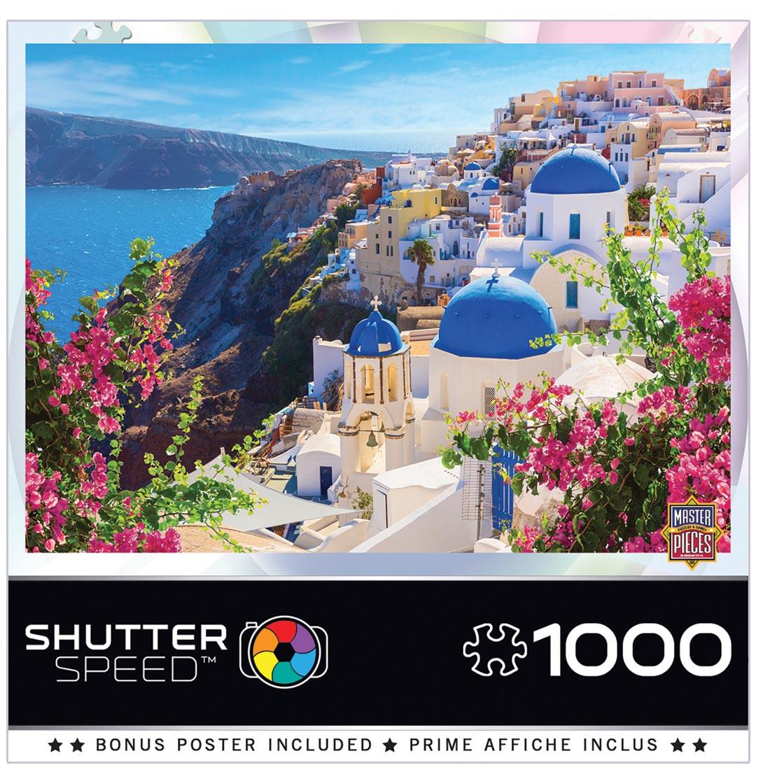 Shutterspeed Series Santorini Spring 1000-Piece Puzzle by MasterPieces