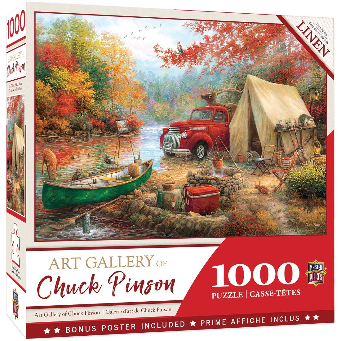 Art Gallery of Chuck Pinson Series Share The Outdoors 1000-Piece Puzzle by MasterPieces