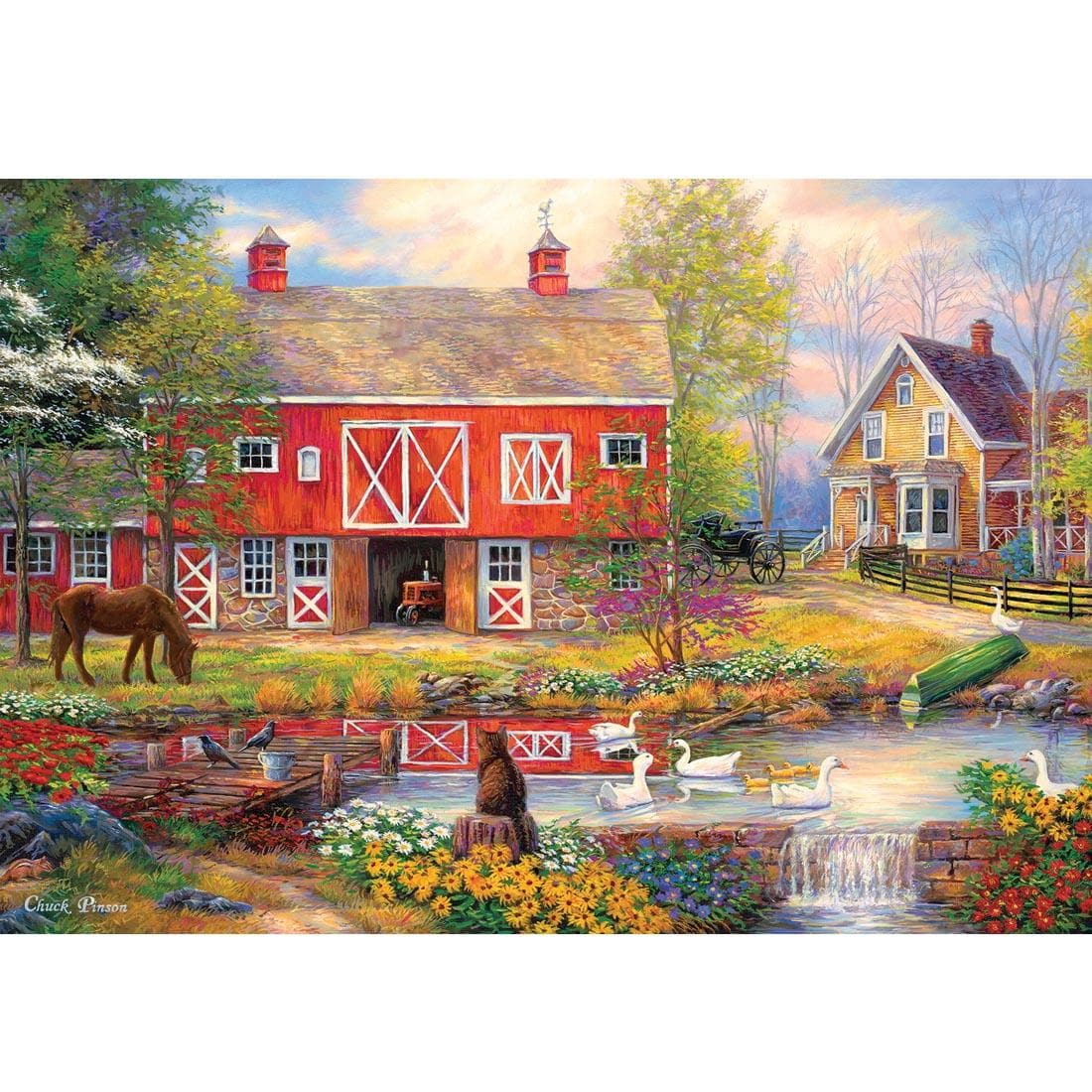 Signature Collection Reflections On Country Living 2000-Piece Puzzle by MasterPieces