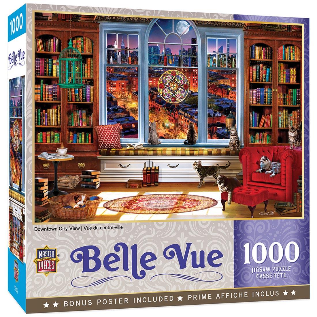 Belle Vue Series Downtown City View 1000-Piece Puzzle by MasterPieces