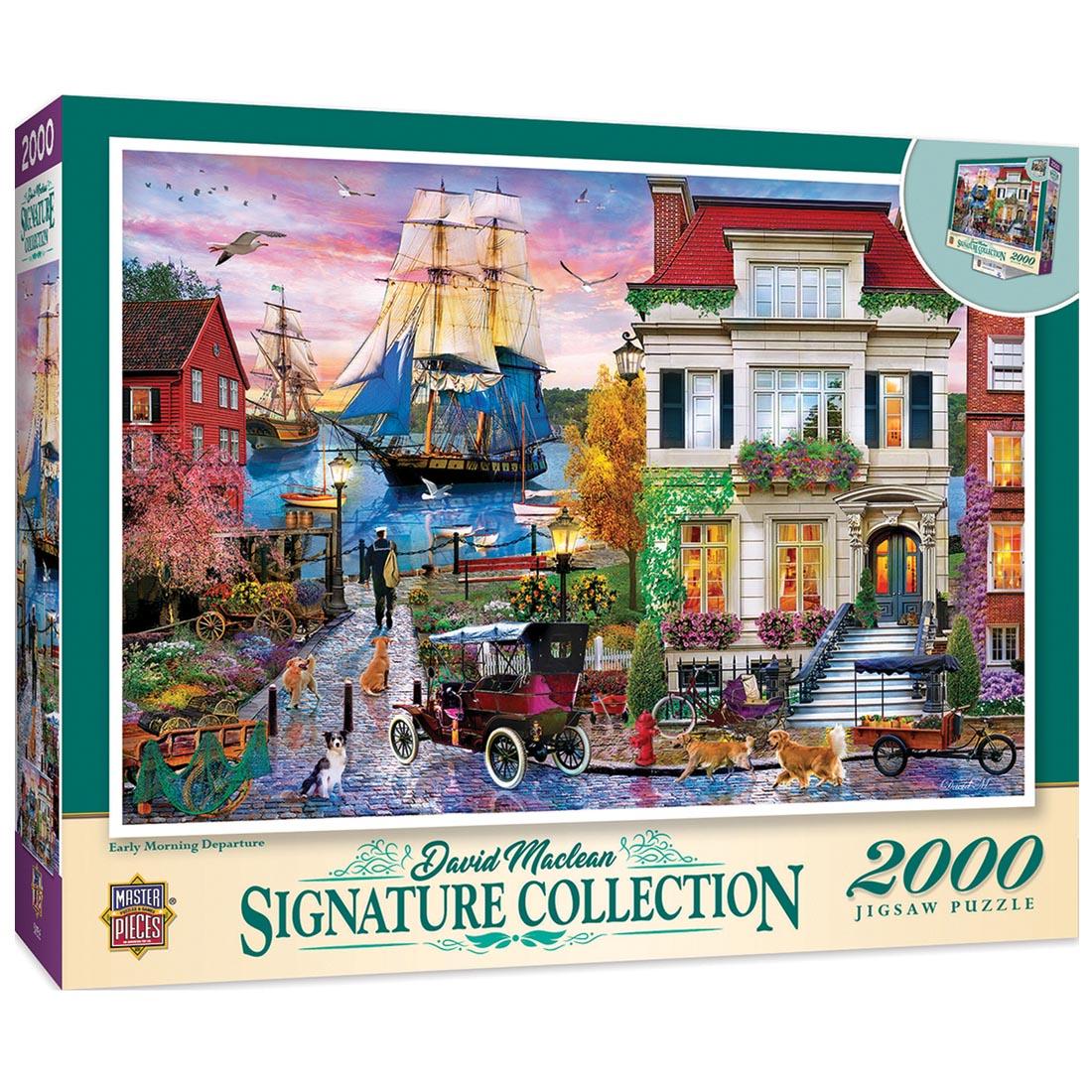 Signature Collection Early Morning Departure 2000-Piece Puzzle by MasterPieces