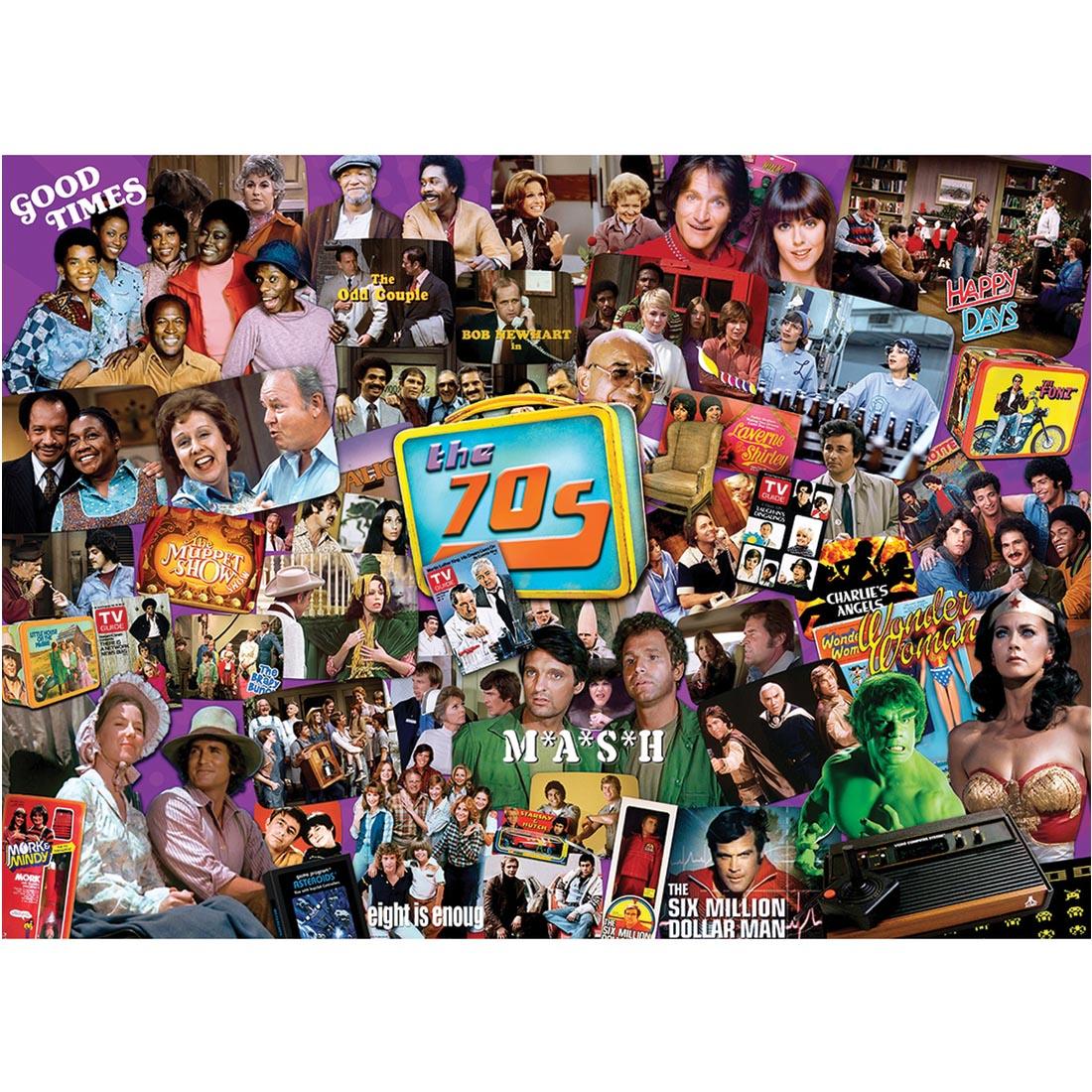 TV Time Series 70s Shows 1000-Piece Puzzle by MasterPieces