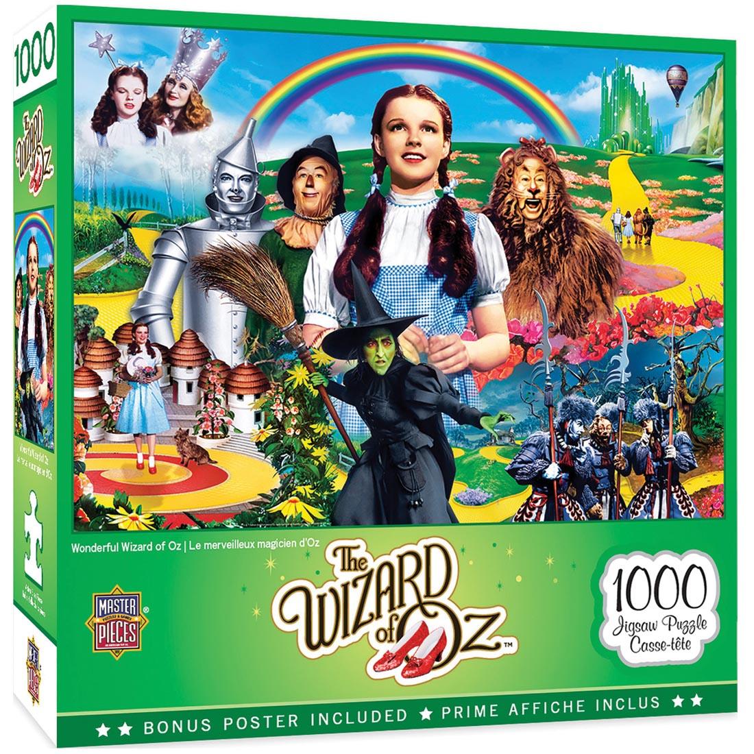 The Wonderful Wizard Of Oz 1000-Piece Puzzle by MasterPieces