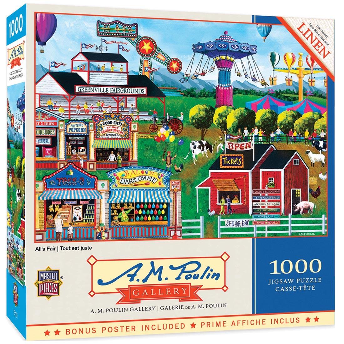 All's Fair 1000-Piece Puzzle by MasterPieces