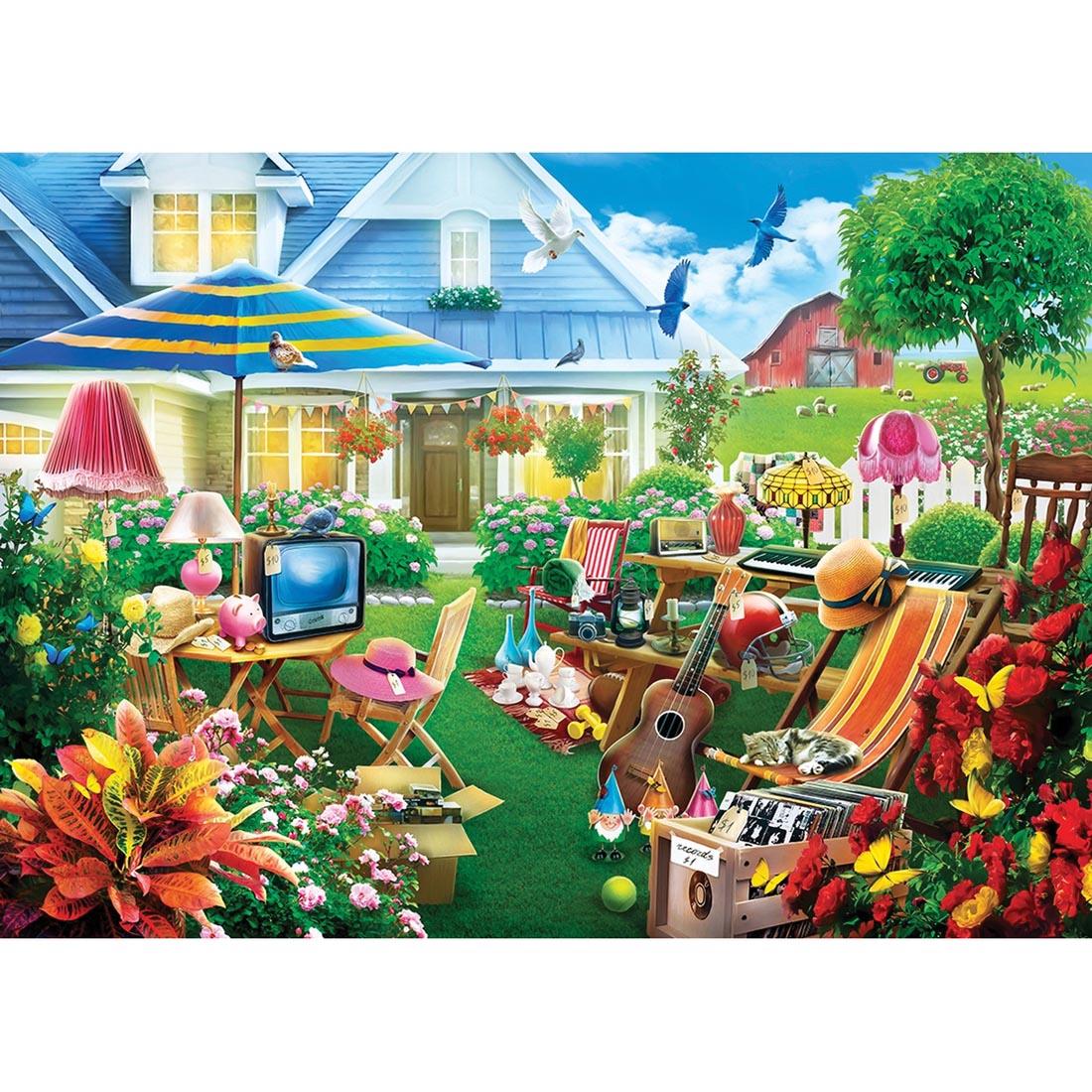 MasterPiece Gallery Series Yard Sale Day 1000-Piece Puzzle by MasterPieces