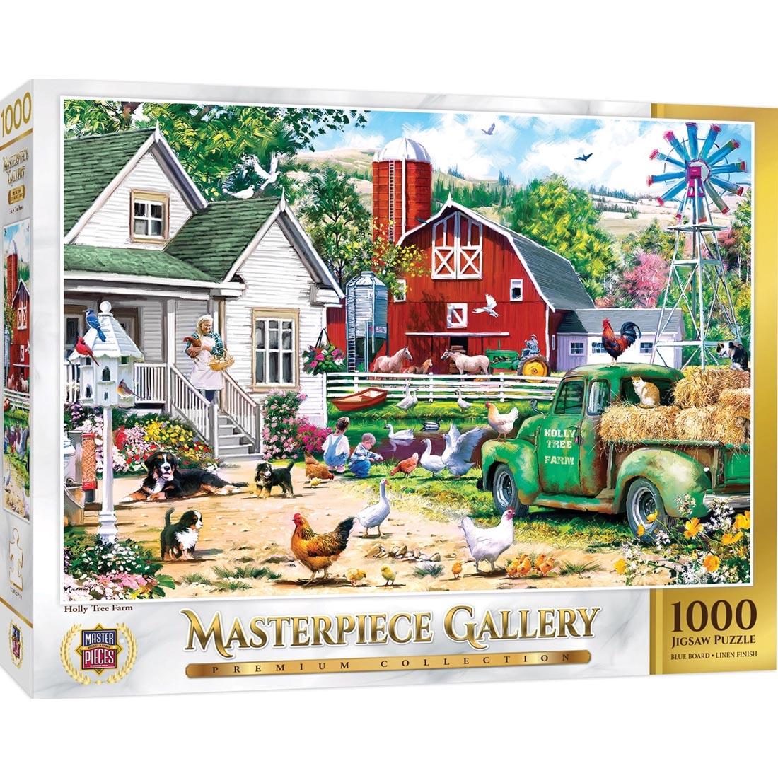 MasterPiece Gallery Series Holly Tree Farm 1000-Piece Puzzle by MasterPieces