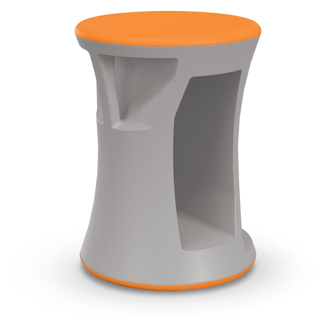 Orange MooreCo Hierarchy Flipz Stool
