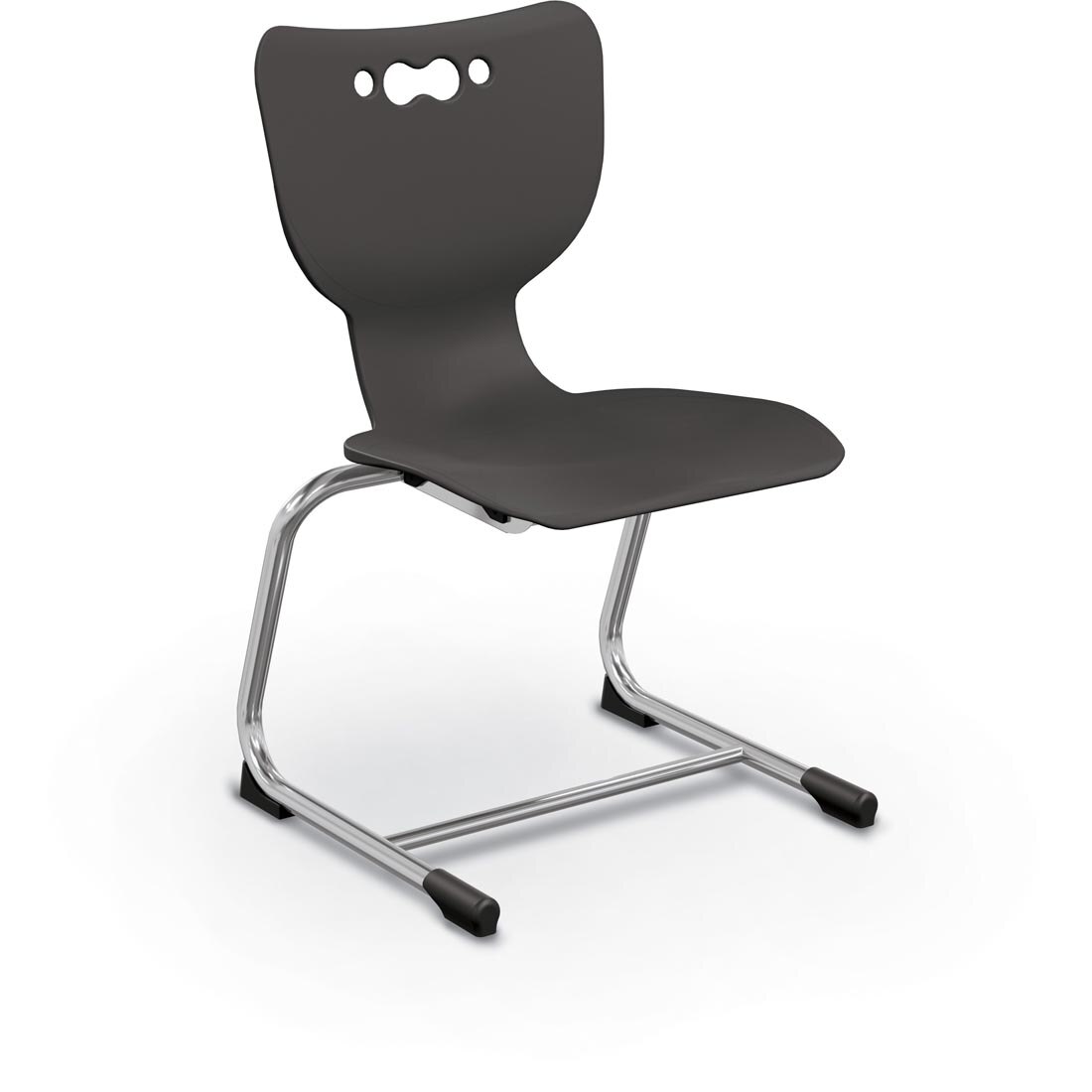 Black MooreCo Hierarchy 14" Cantilever Chair