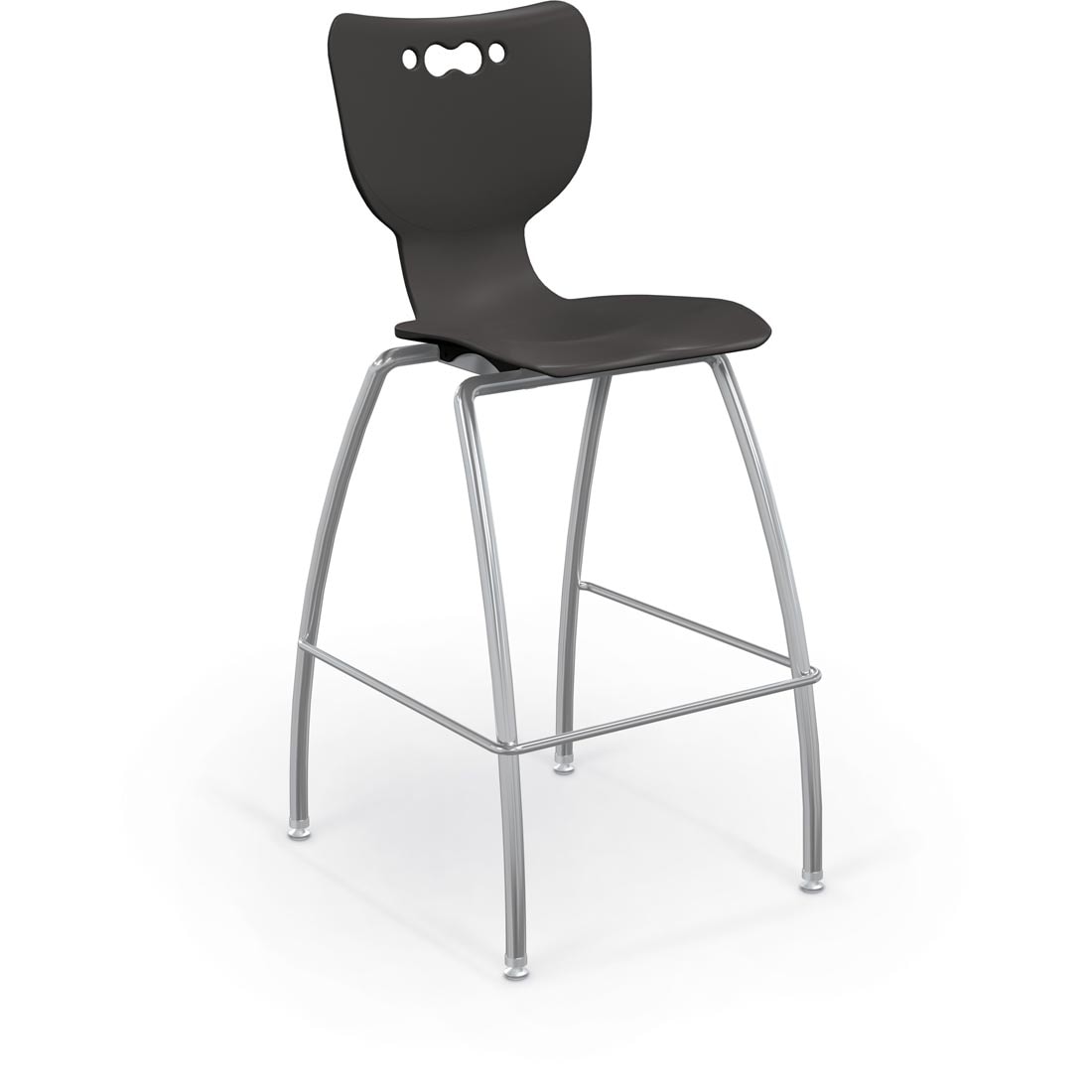 Black MooreCo Hierarchy 30" 4-Leg Stool