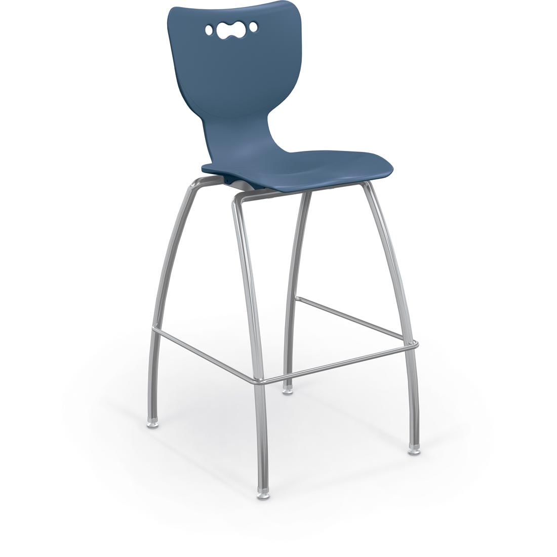 Navy MooreCo Hierarchy 30" 4-Leg Stool