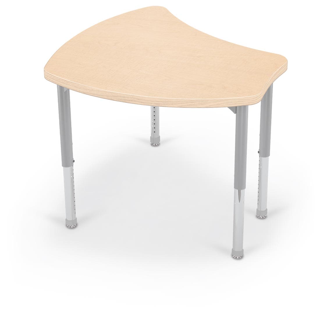 Fusion Maple MooreCo Hierarchy Shapes Desk