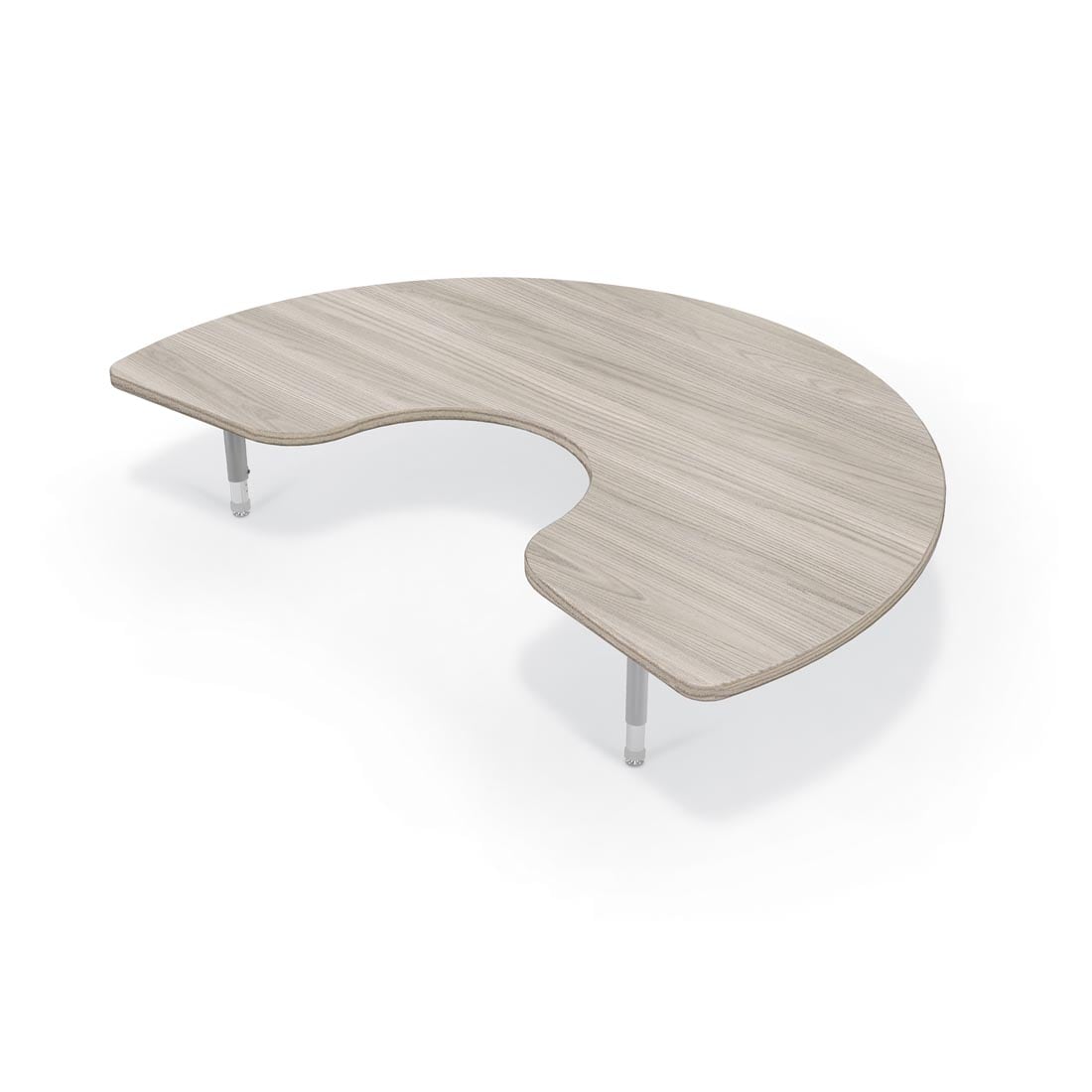 Grey Elm MooreCo Hierarchy 12-18" Kidney Activity Table