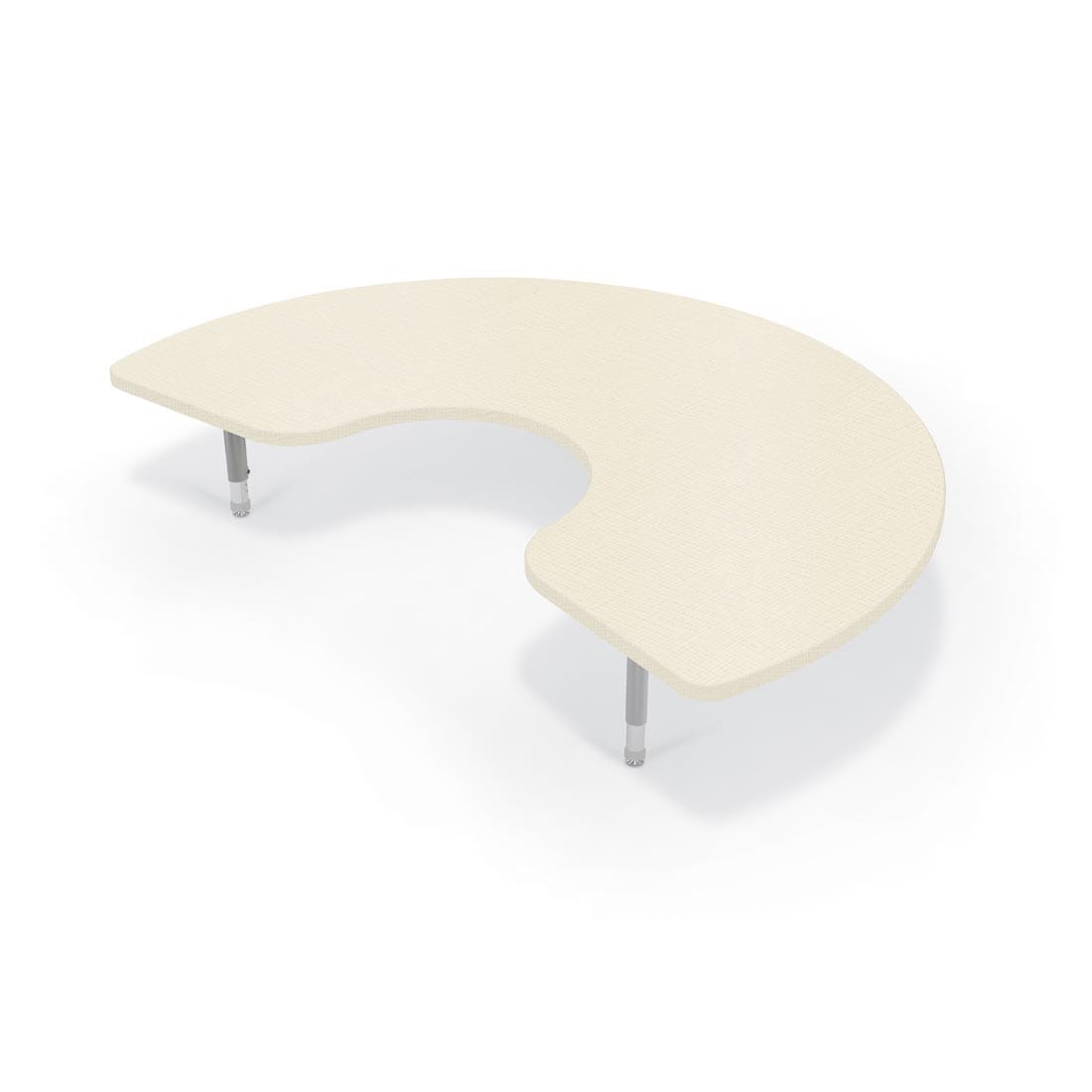 Neutral Weft MooreCo Hierarchy 12-18" Kidney Activity Table