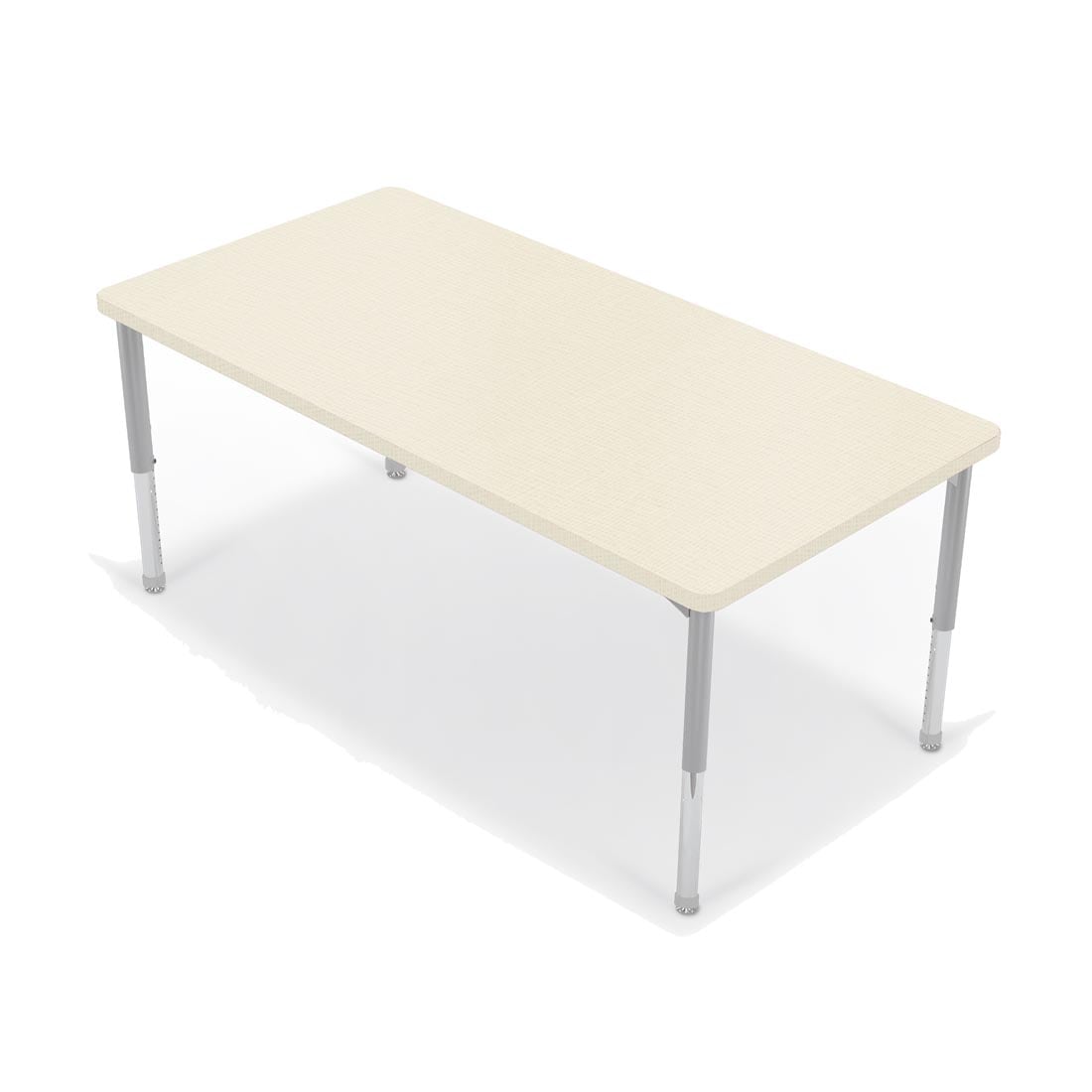 Neutral Weft MooreCo Hierarchy 18-29" Rectangle Activity Table