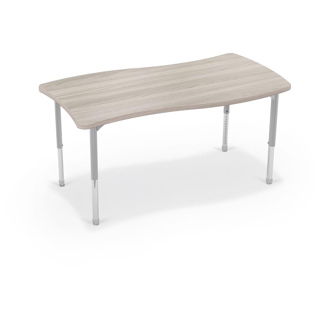 Grey Elm MooreCo Hierarchy Creator Wavy Rectangle Table