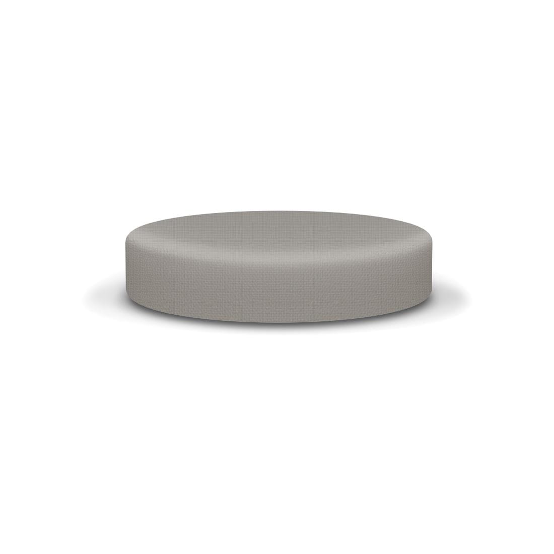 MooreCo Soft Seating Round Seat Pad with Castle fabric
