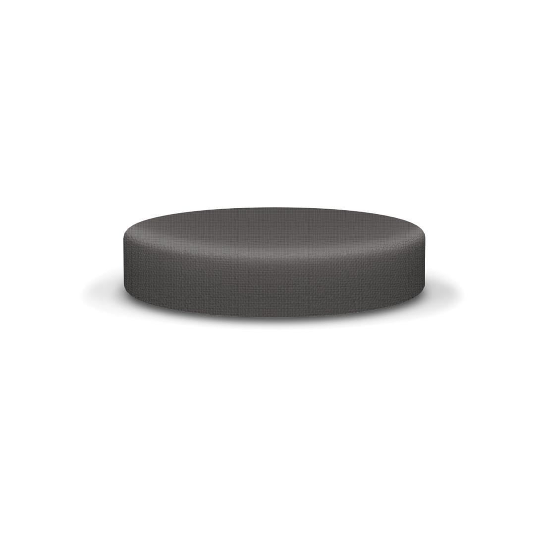 MooreCo Soft Seating Round Seat Pad with Jet fabric