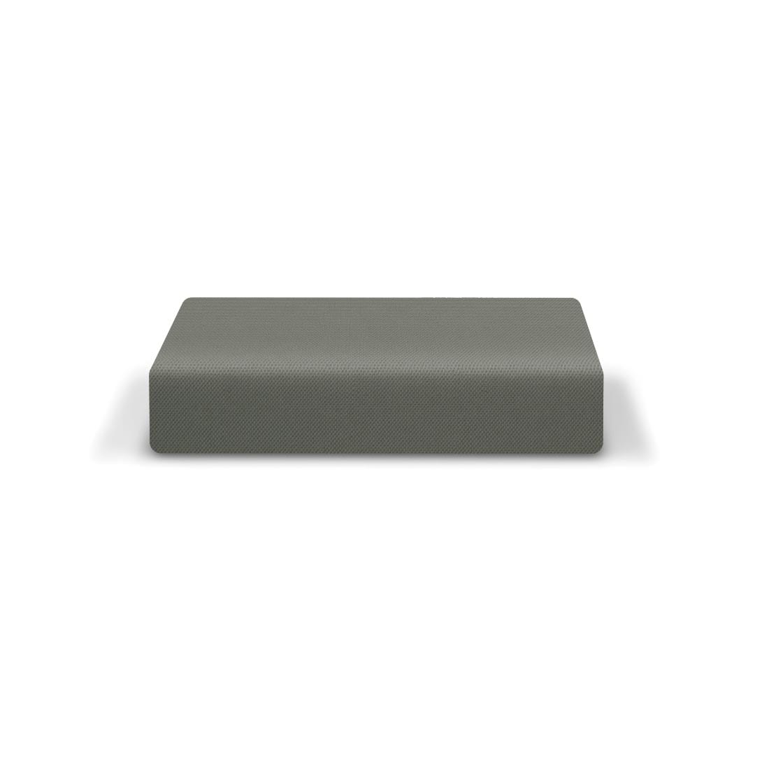 MooreCo Soft Seating Square Seat Pad with Sterling fabric