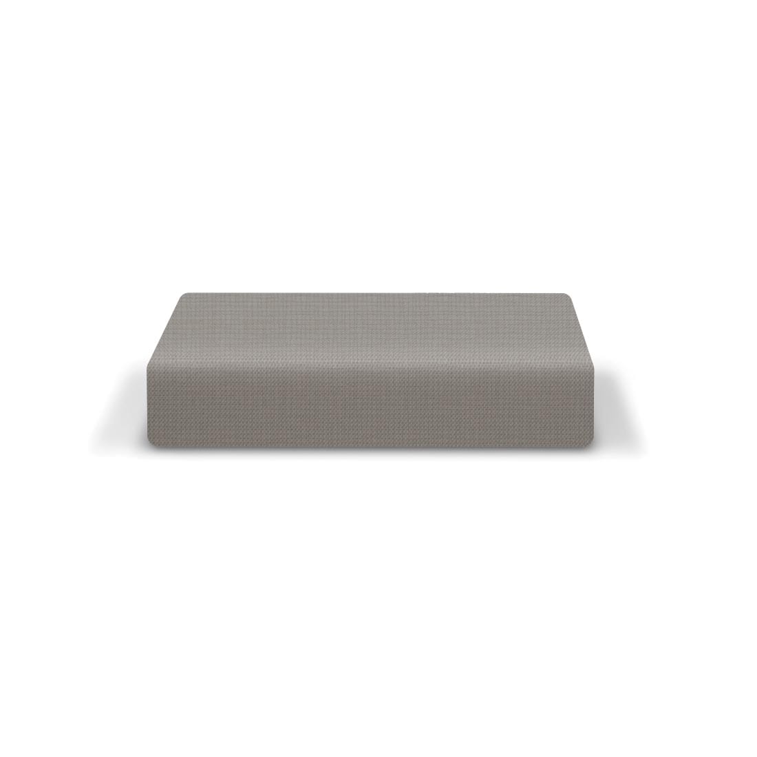 MooreCo Soft Seating Square Seat Pad with Castle fabric