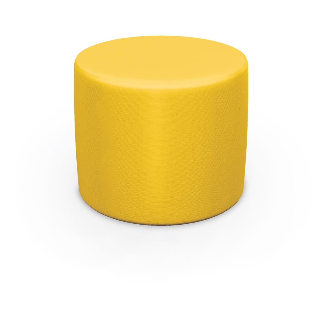 MooreCo Pouf Stool with Limoncello fabric