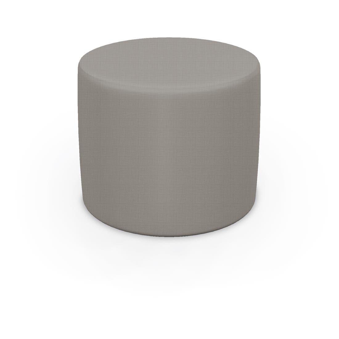 MooreCo Pouf Stool with Castle fabric