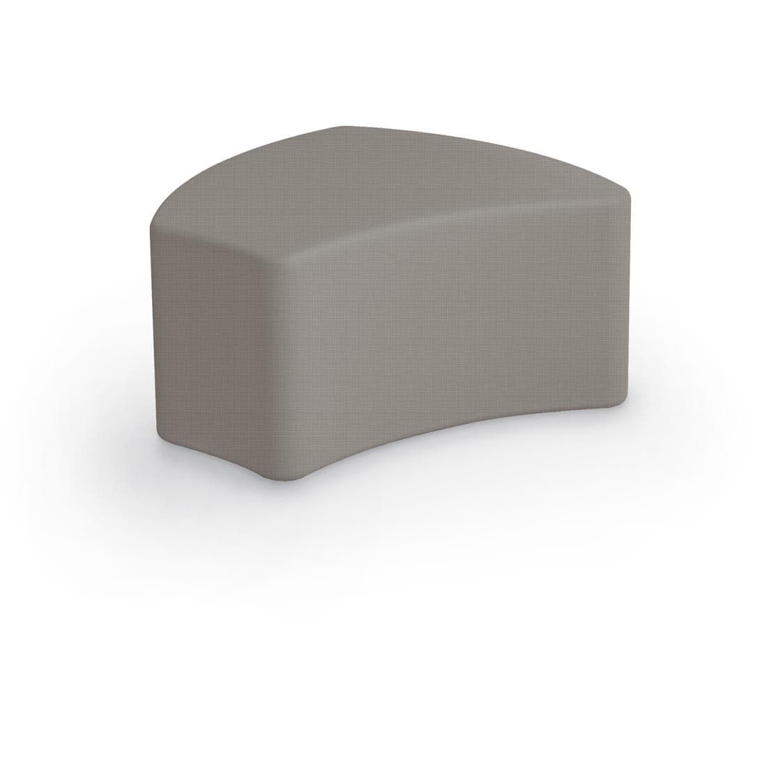 MooreCo Shapes Bench with Castle fabric