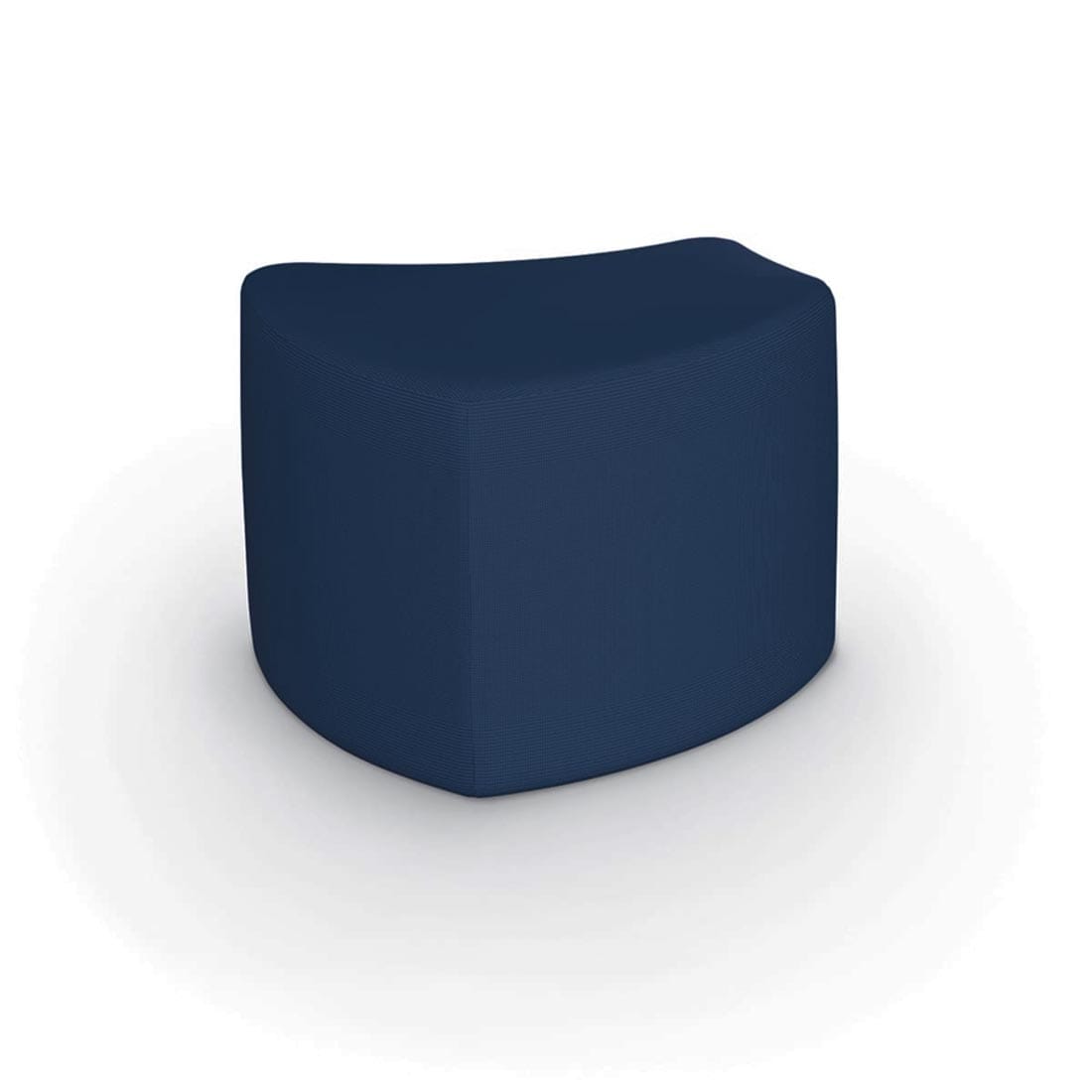 MooreCo Kids Shapes Bench with Sapphire fabric