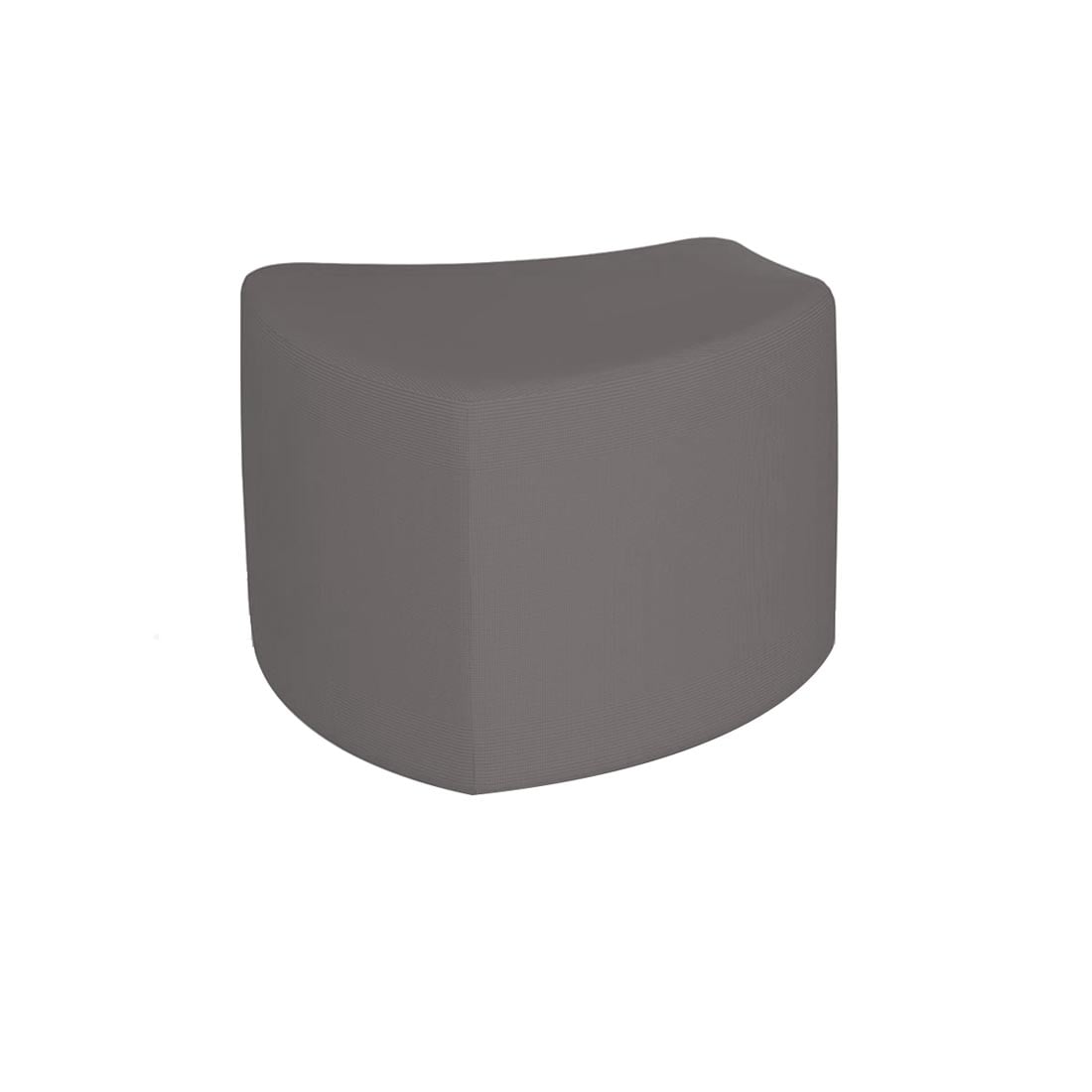 MooreCo Kids Shapes Bench with Sterling fabric