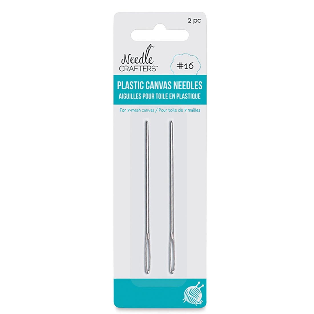 Plastic Canvas #16 Needles 2-Count Package by Needle Crafters