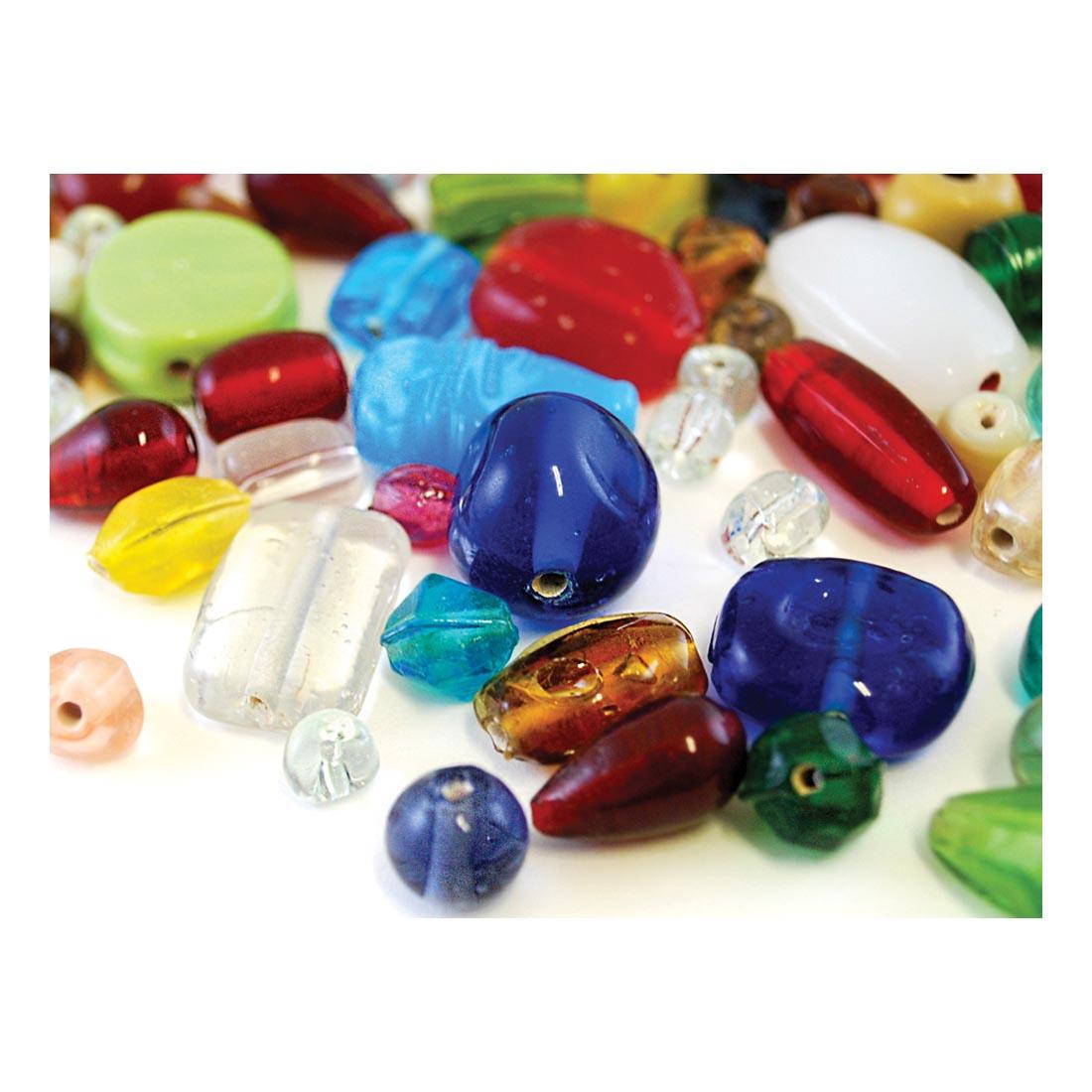 Example of beads from the Glass Beads Mix Value Pack by Craft Medley