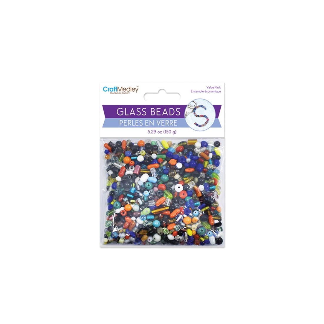 Glass Beads Value Pack by Craft Medley