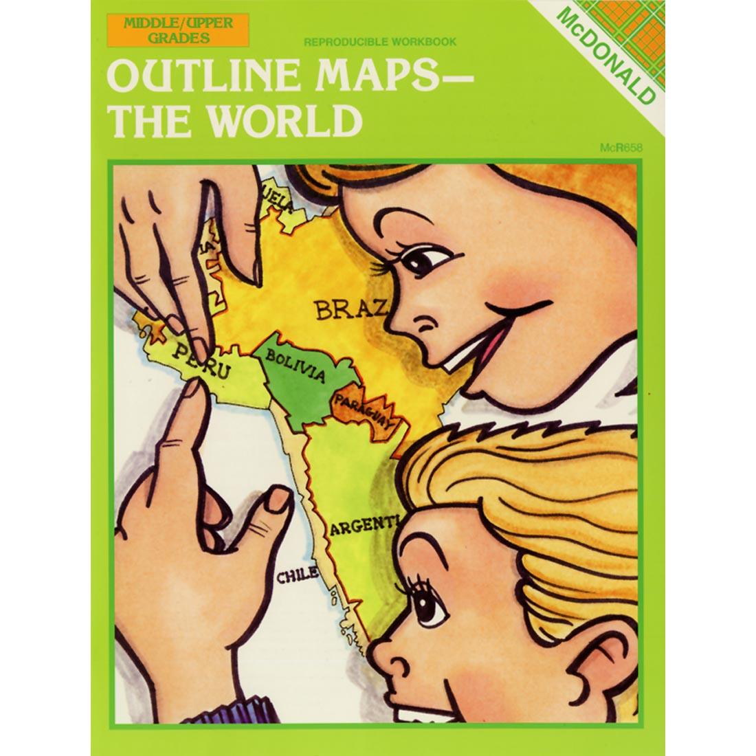 Cover of the book Outline Maps: The World