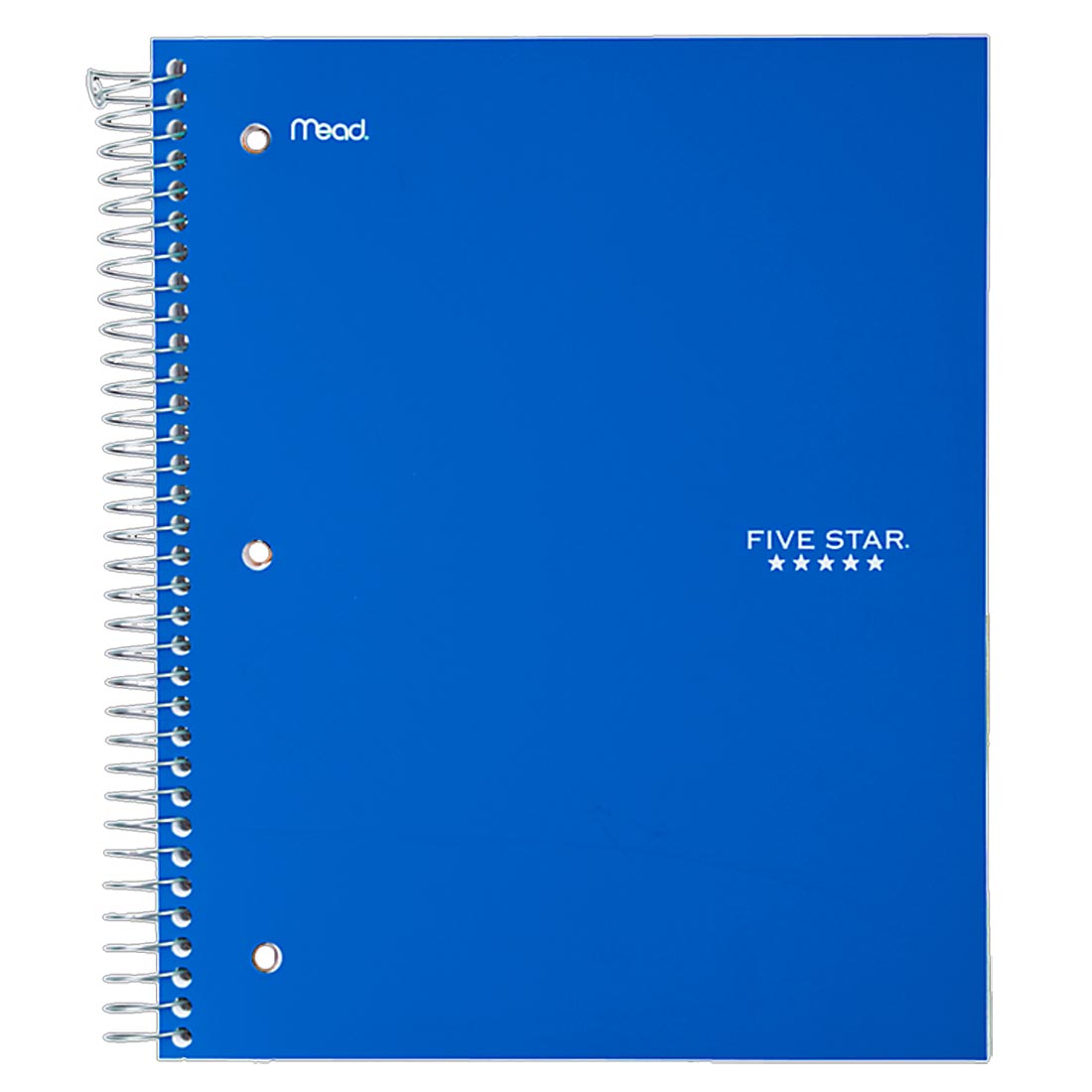 Mead Five Star Wirebound Notebook Wide Ruled 3 Subjects