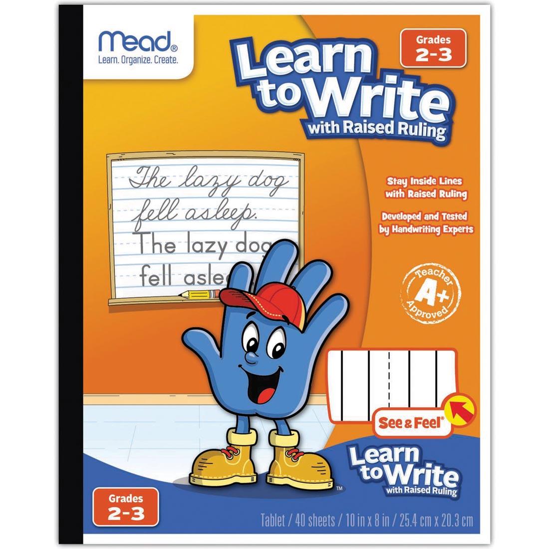 Mead Writing Fundamentals Learn To Write Raised Ruling
