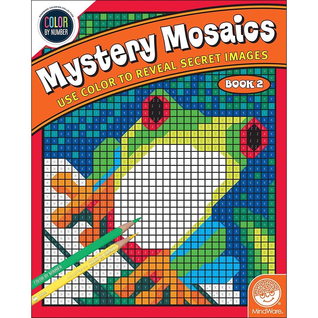 Color By Number Mystery Mosaics Book 2 by Mindware