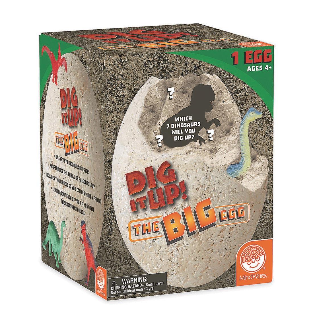 box for Dig It Up! The Big Egg